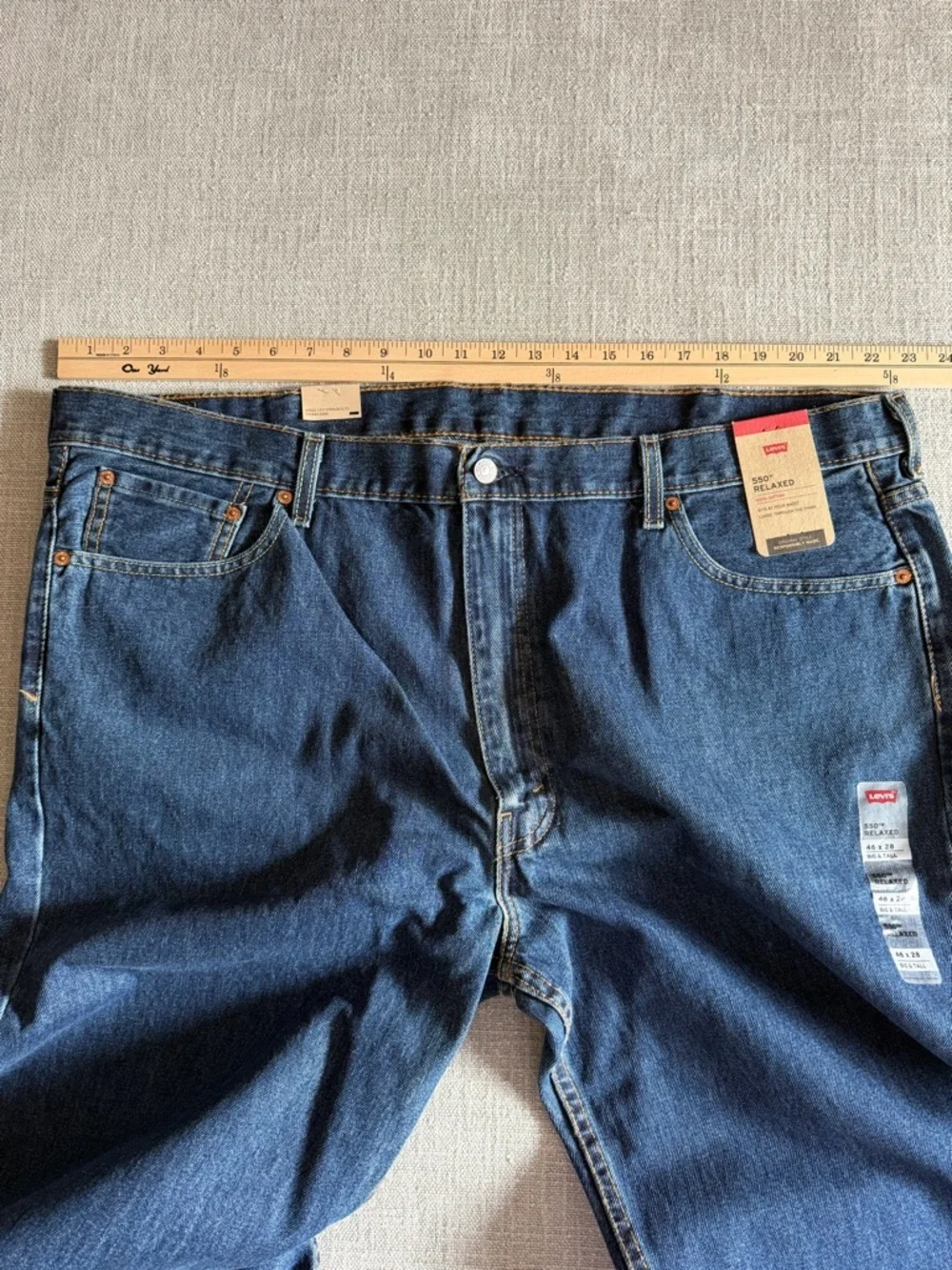 Levi’s 550 RELAXED FIT MEN'S JEANS (BIG & TALL) 46X28